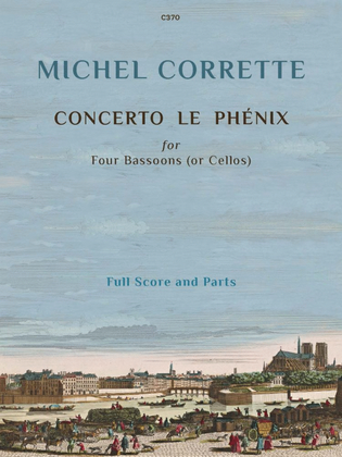 Concerto Le Phenix for Four Bassoons