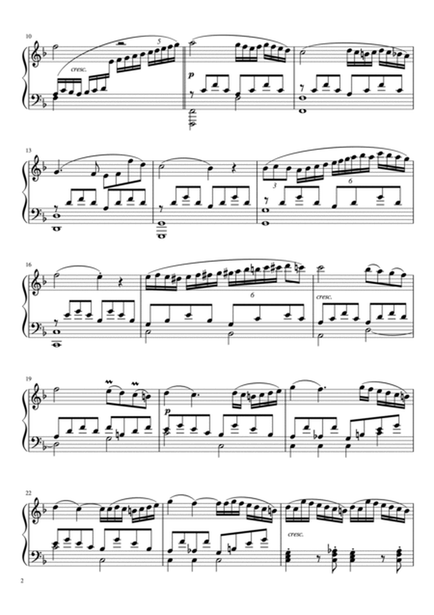 Violin Sotata op.24 No.5 "Spring" (Fdur)