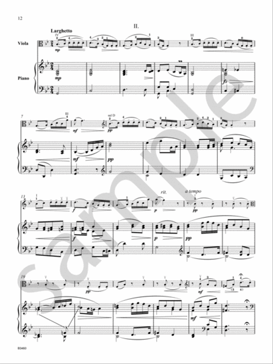 Sonatina Viola scores gallery preview page 6
