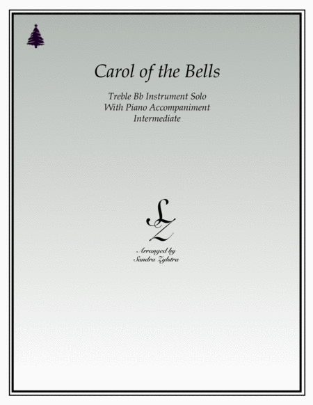 Carol of the Bells (treble Bb instrument solo) image number null