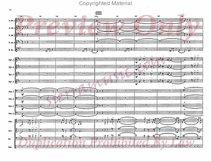 St. Thomas Big Band scores gallery preview page 17