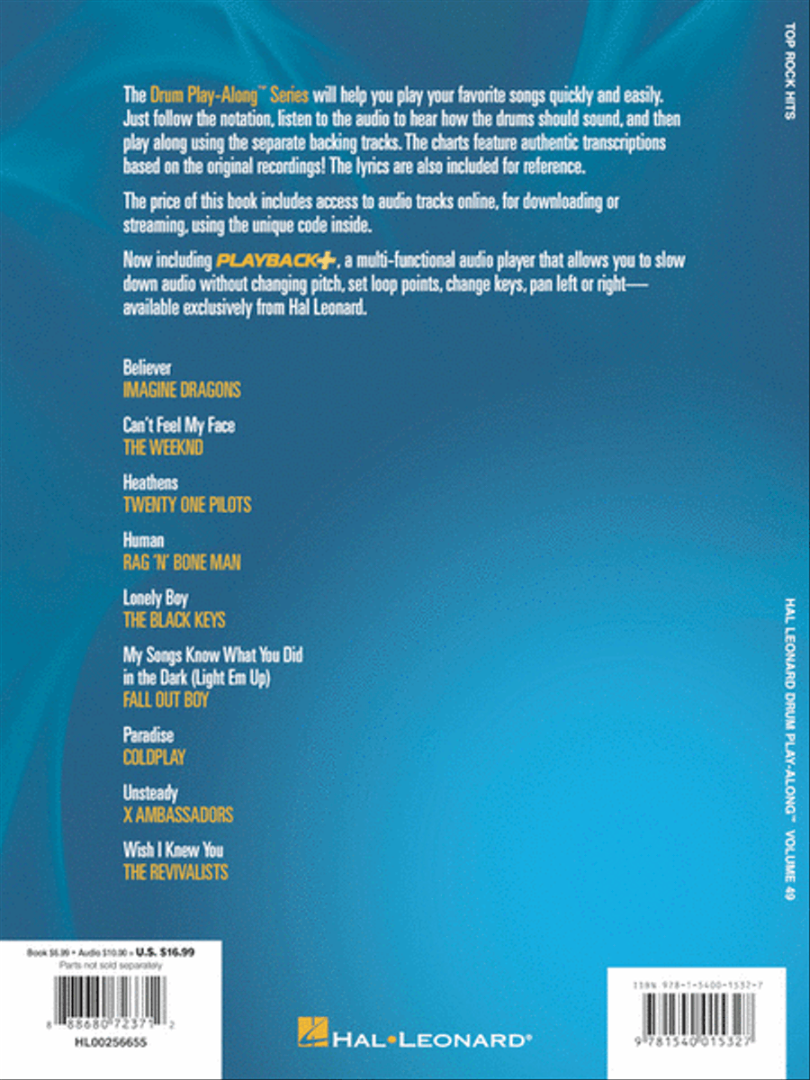 Top Rock Hits Percussion scores gallery preview page 5