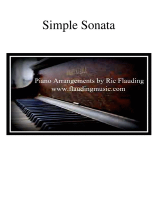 Book cover for Simple Sonata (Piano)