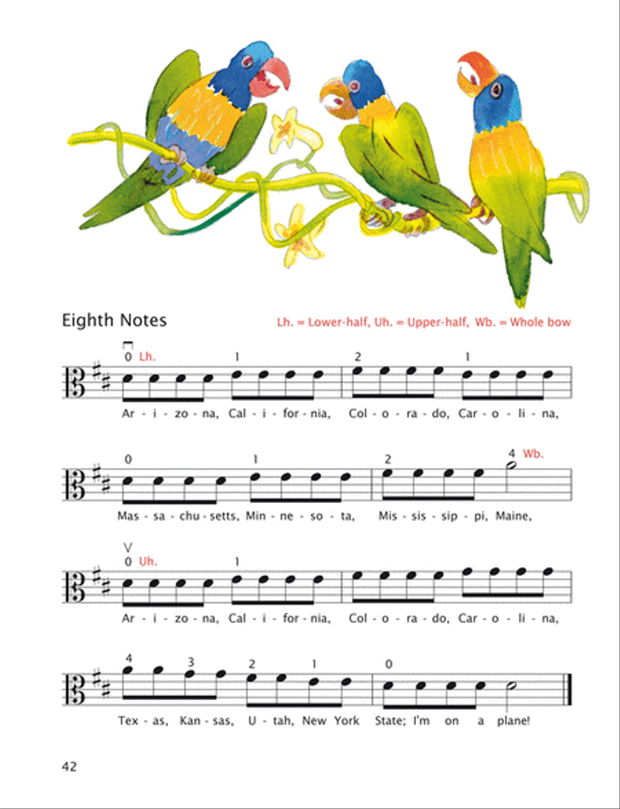 Early Start on the Viola, Volume 1 String Methods scores gallery preview page 2