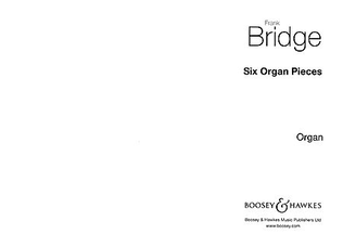 Book cover for Six Organ Pieces