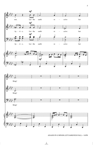 Adagio In Sol Minore (Adagio In G Minor)