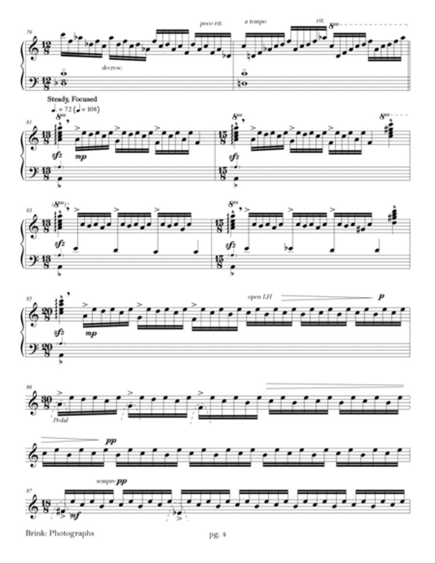 Photographs Glockenspiel scores gallery preview page 4