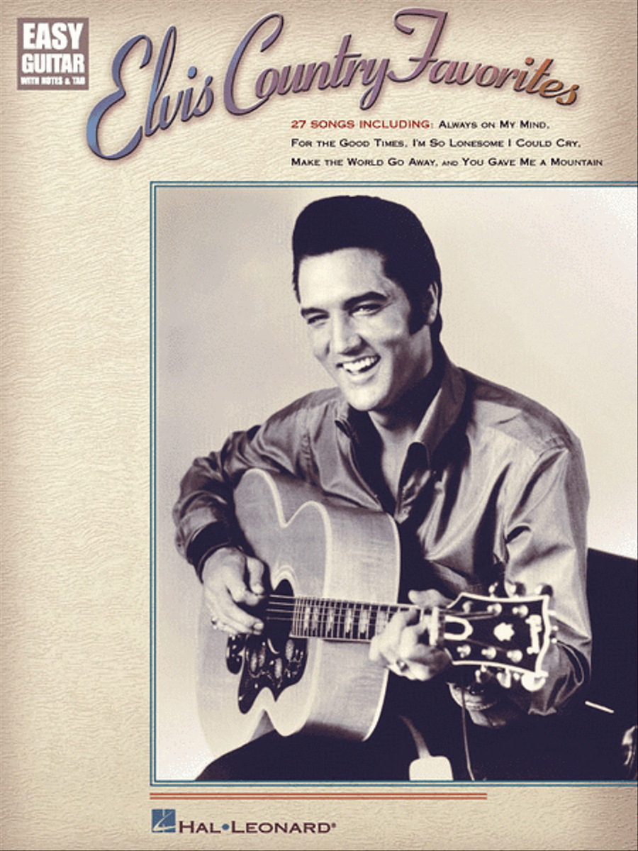 Elvis Country Favorites Electric Guitar scores gallery preview page 1