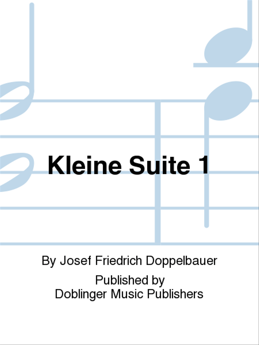Kleine Suite 1 Piano Solo scores gallery preview page 1