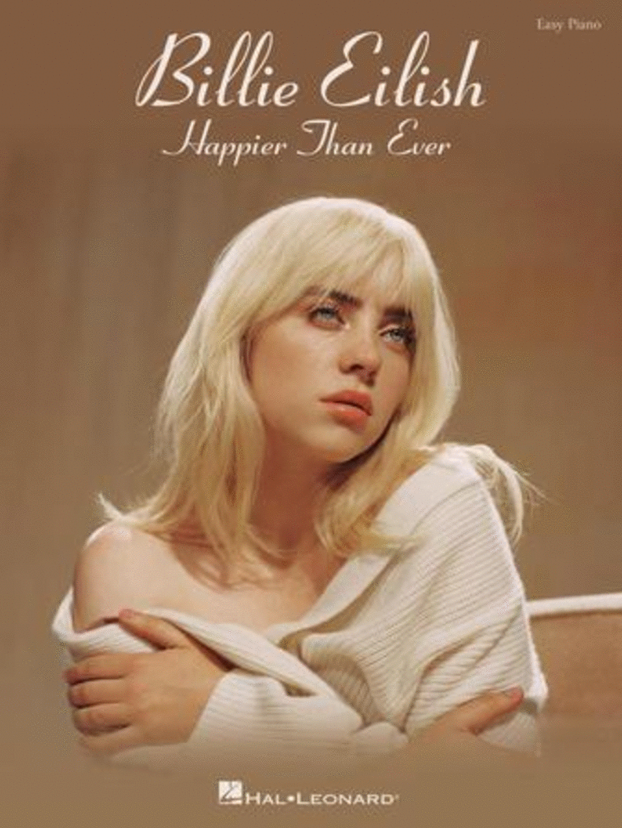 Billie Eilish – Happier Than Ever Easy Piano scores gallery preview page 1