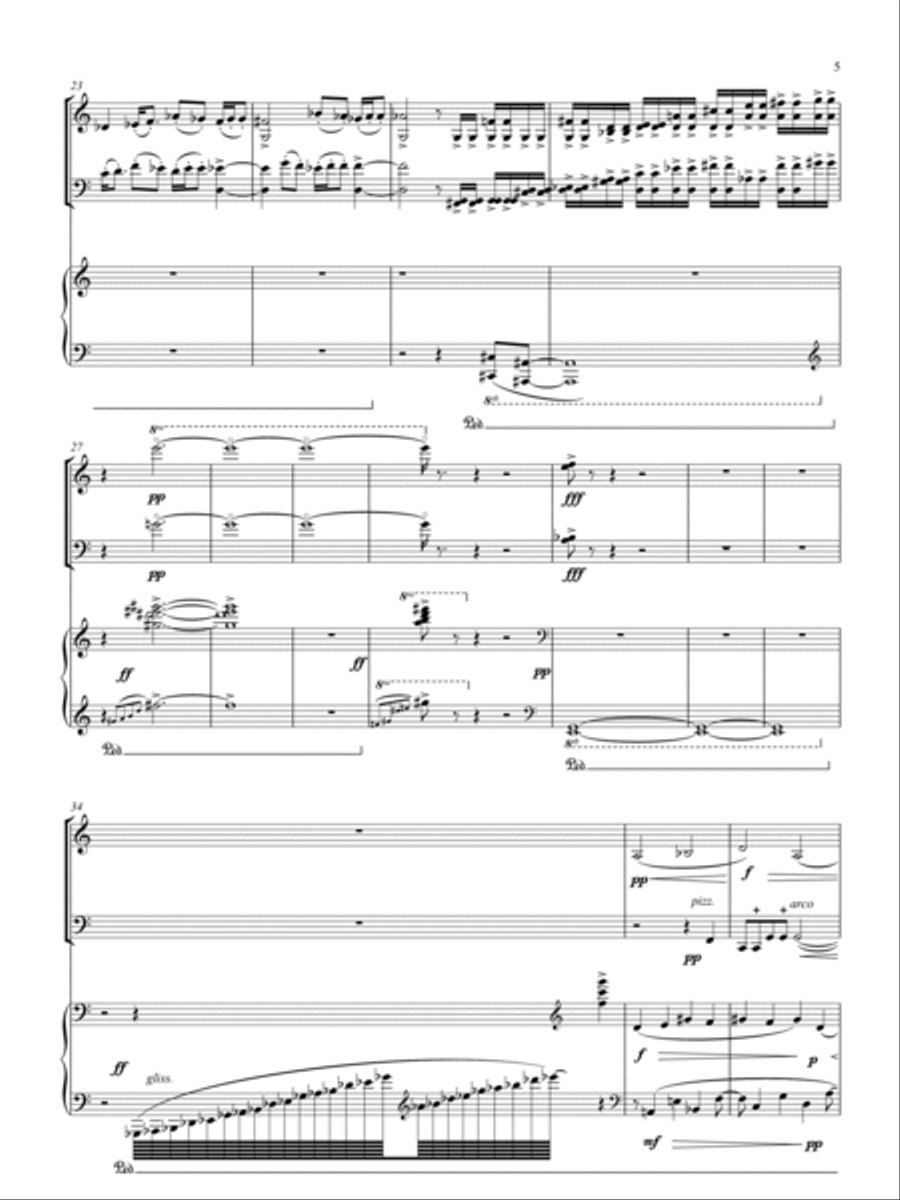 Piano Trio No.1 for piano, violin, and 'cello 