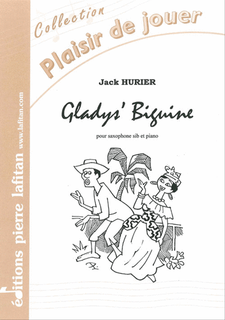 Gladys' Biguine Piano Accompaniment scores gallery preview page 1