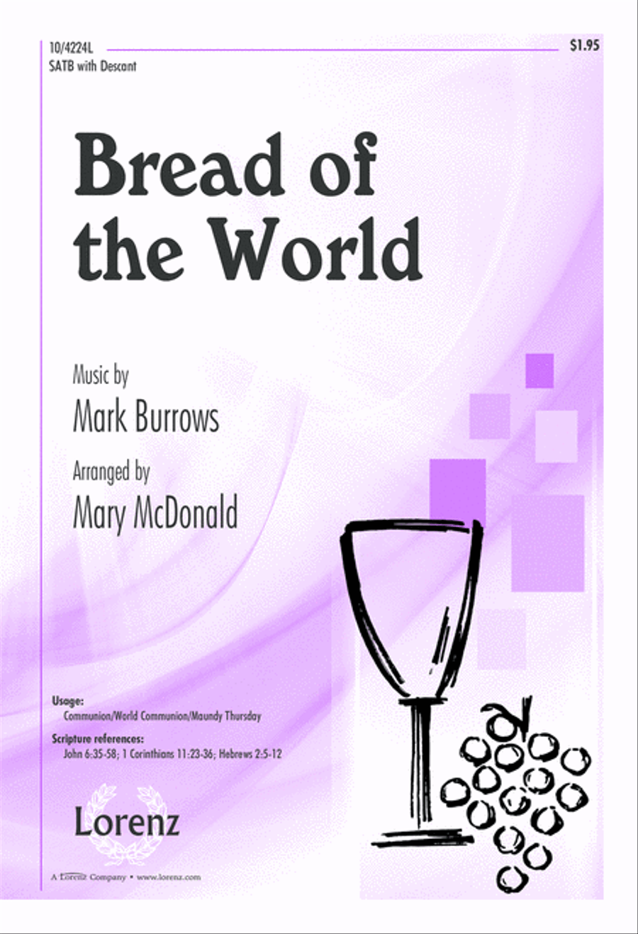 Bread of the World 4-Part scores gallery preview page 2
