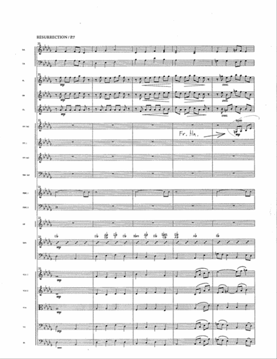 Resurrection Chorus Choir scores gallery preview page 8