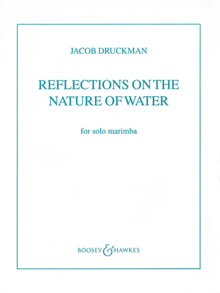 Book cover for Reflections on the Nature of Water