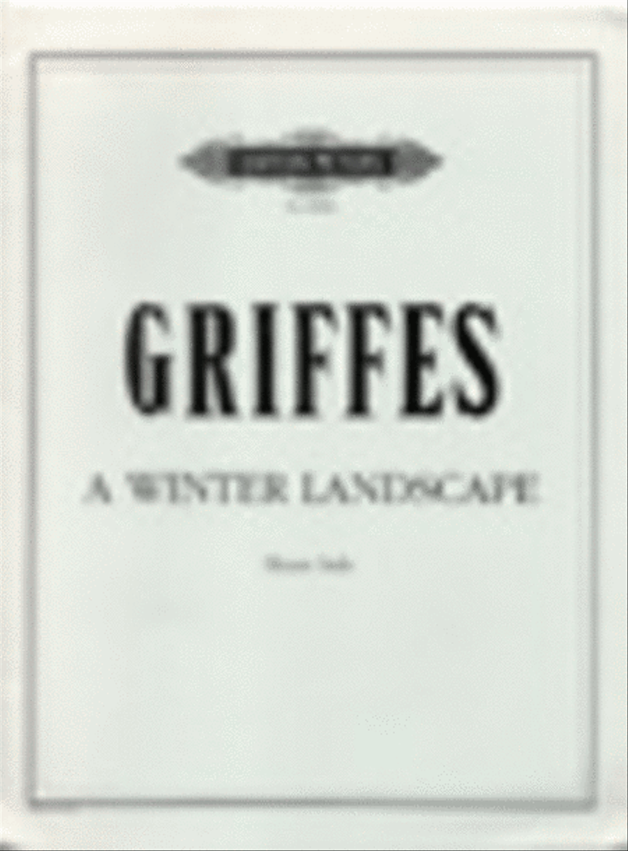 A Winter Landscape Piano Solo scores gallery preview page 1