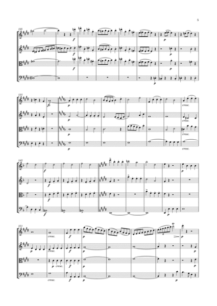 Bargiel - String Quartet No.1 in E major