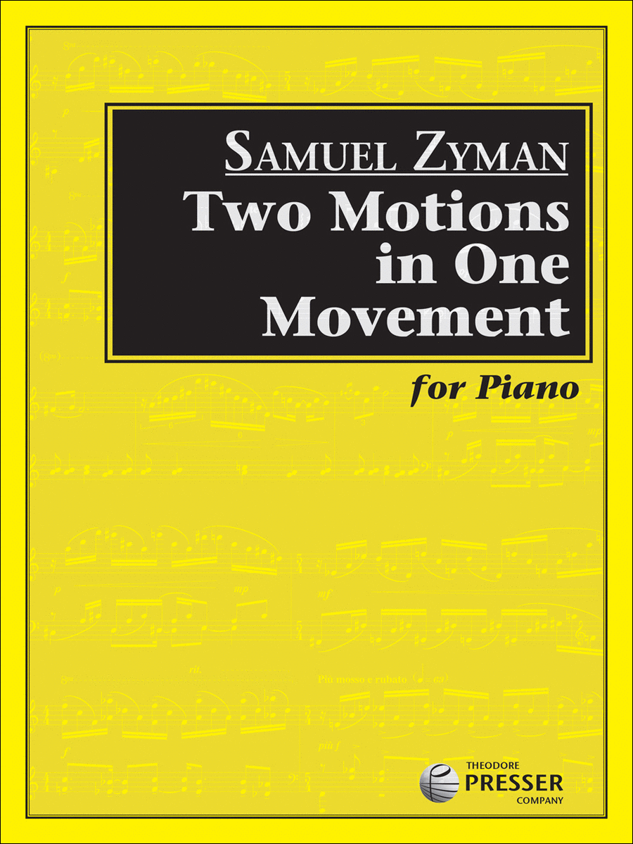 Two Motions In One Movement Chamber Music scores gallery preview page 1