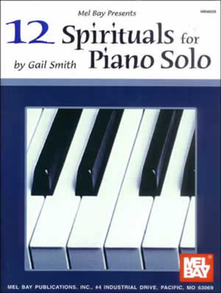 Book cover for 12 Spirituals for Piano Solo
