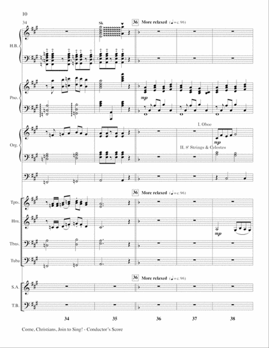 Come Christians, Join to Sing 4-Part scores gallery preview page 10