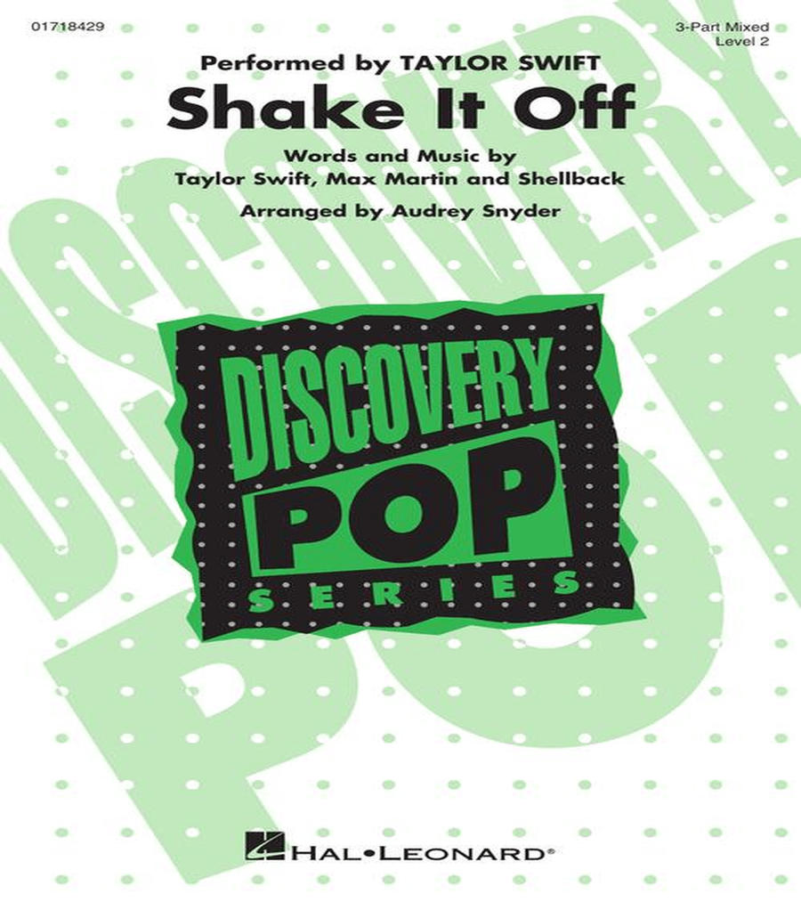 Shake It Off Shake It Off 3-Part scores gallery preview page 2