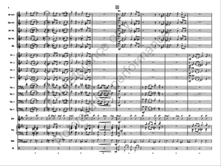 Christmas and Holiday Jazz Saver Pack Jazz Ensemble scores gallery preview page 18