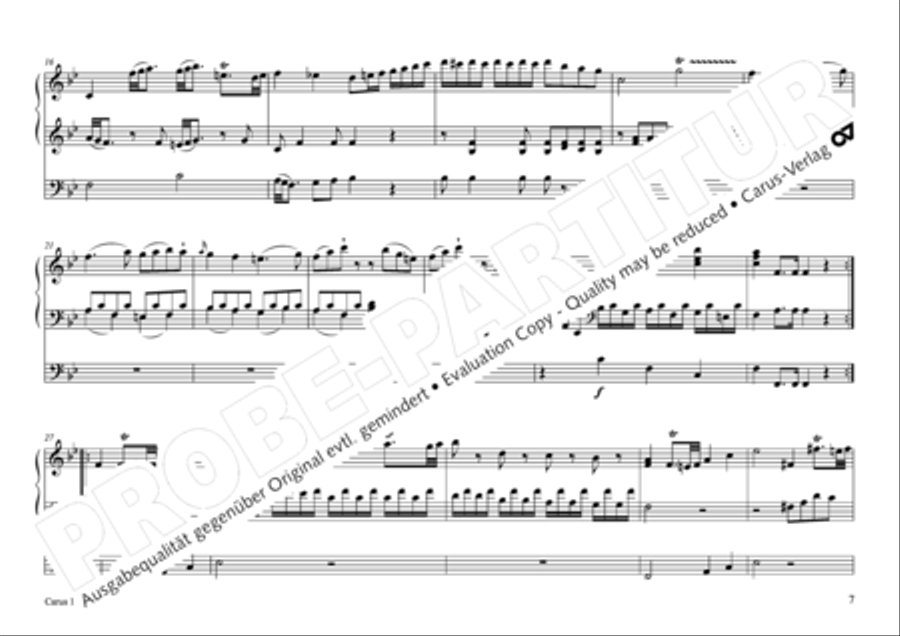 17 Church sonatas Organ Solo scores gallery preview page 8
