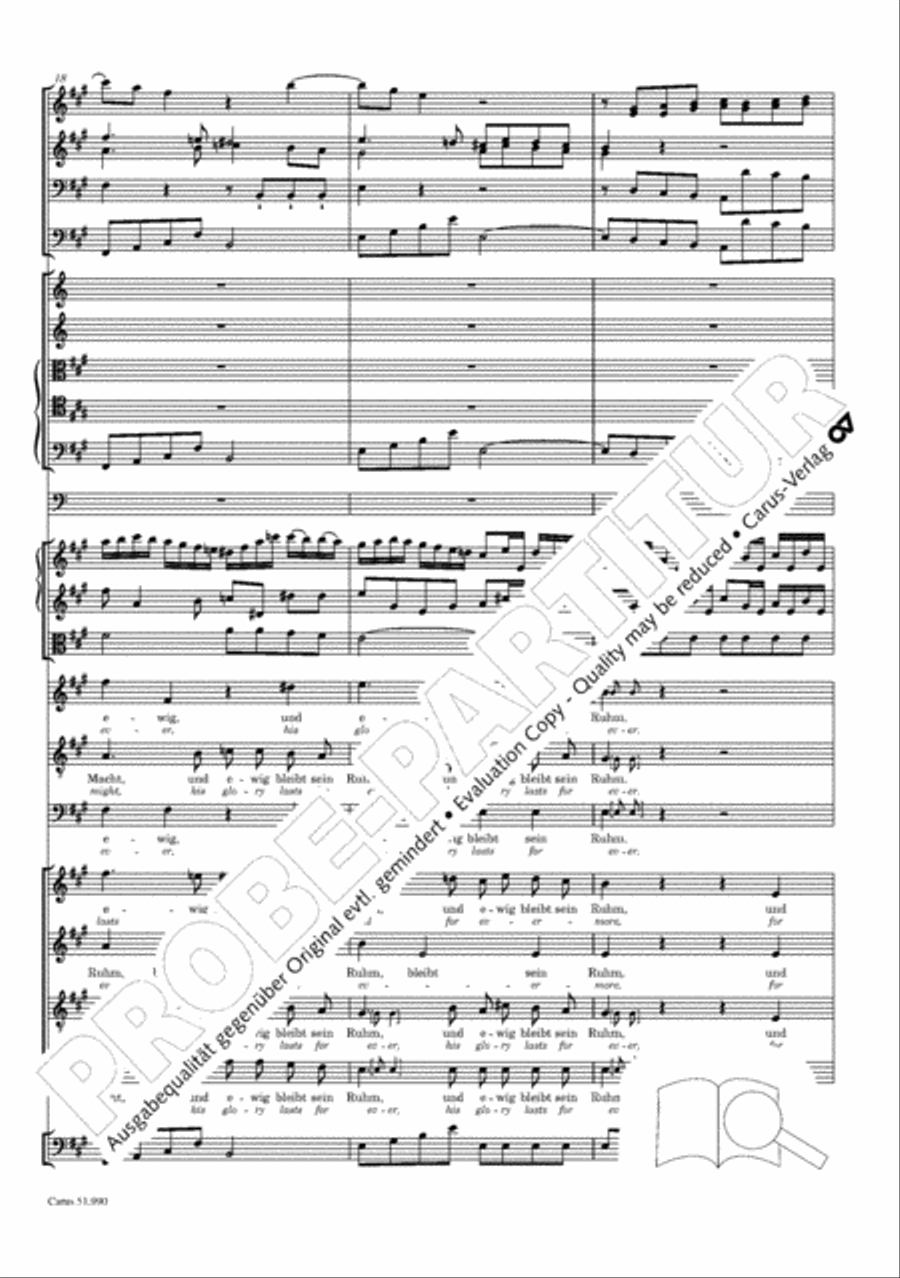 The Creation (Die Schopfung) 4-Part scores gallery preview page 175