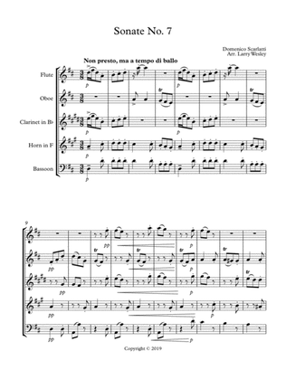 Scarlatti Sonate Nos. 7& 15