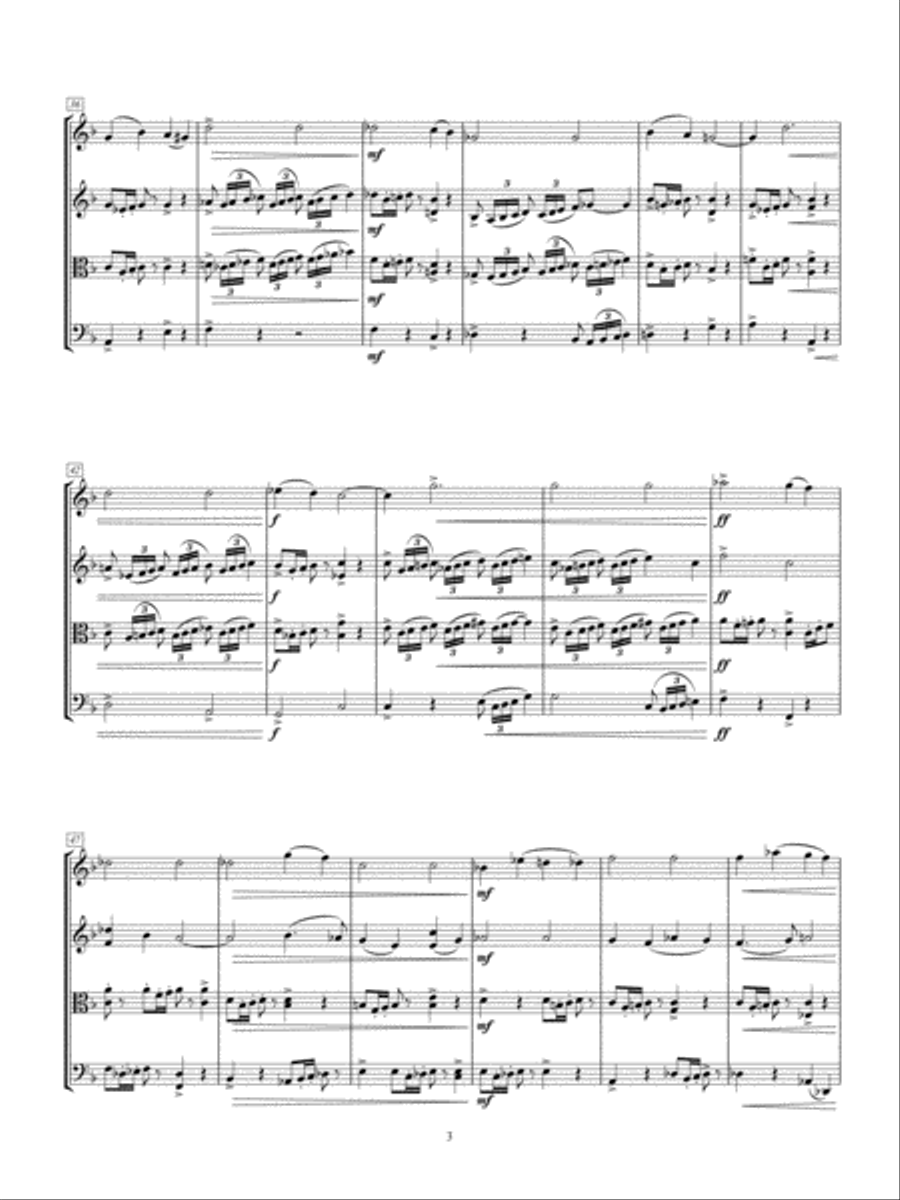 String Quartet No.4 String Quartet scores gallery preview page 5