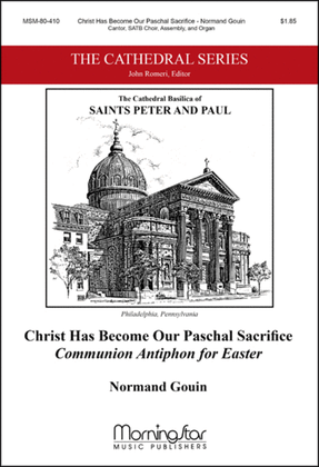 Book cover for Christ Has Become Our Paschal Sacrifice: Communion Antiphon for Easter