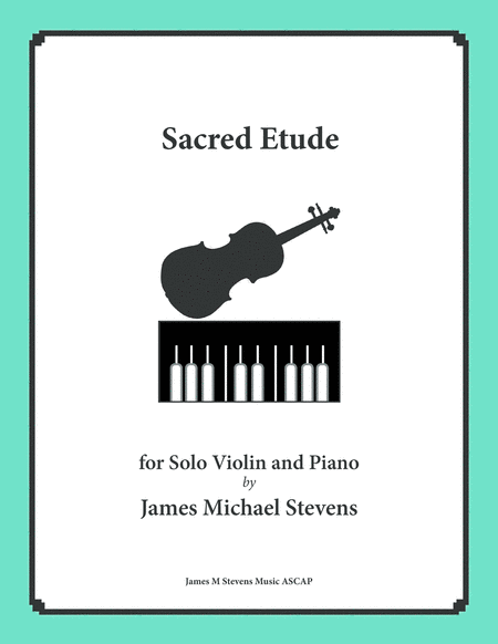 Sacred Etude - Violin & Piano image number null