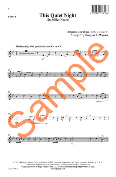 This Quiet Night by Douglas E. Wagner Choir - Sheet Music