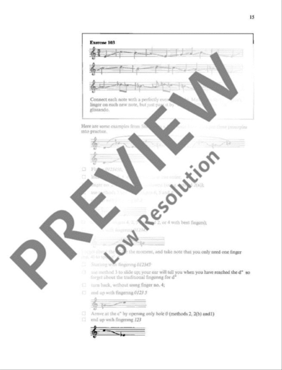 The Modern Recorder Player Alto Recorder scores gallery preview page 16