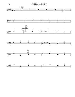 SOFIA'S LULLABY score and parts