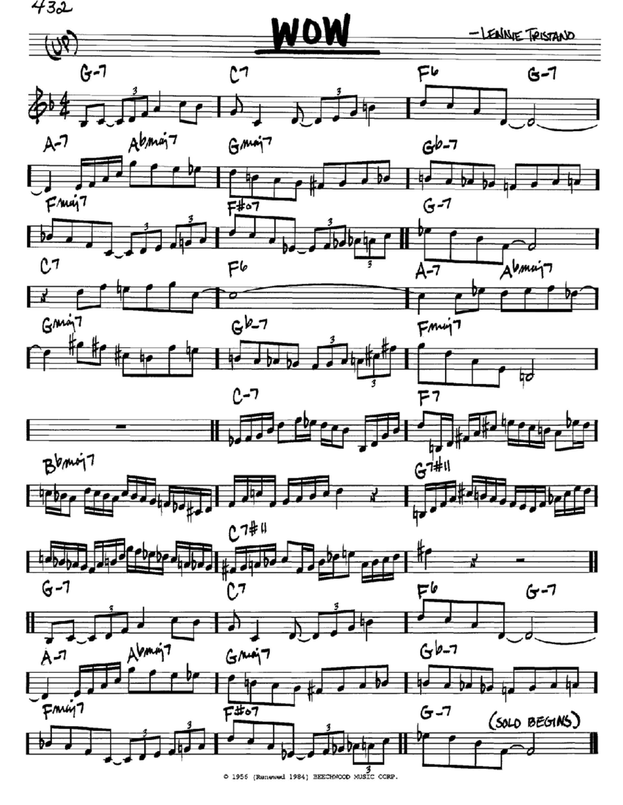 Wow Piano scores gallery preview page 1