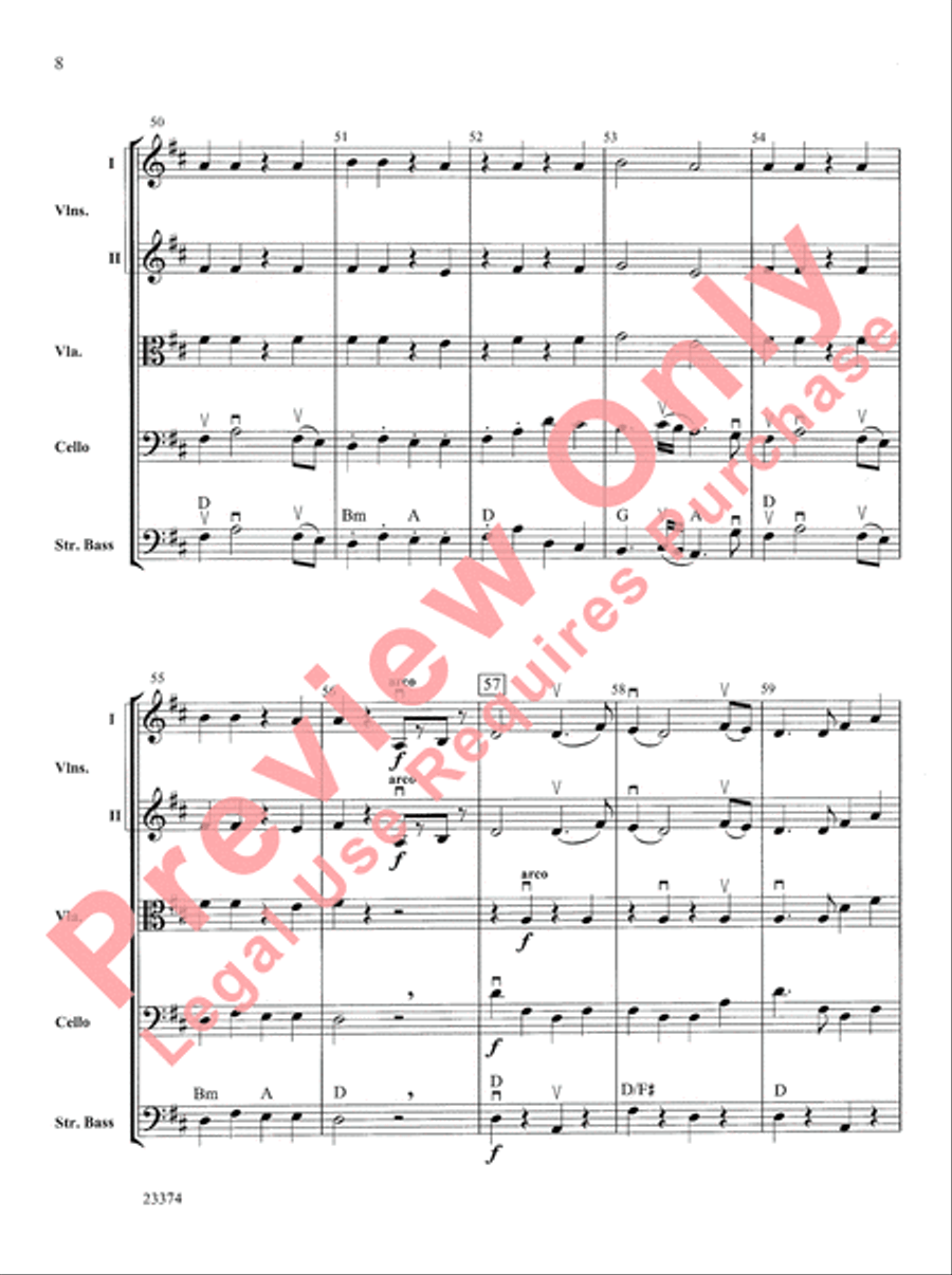 Red Lodge Reel String Orchestra scores gallery preview page 9