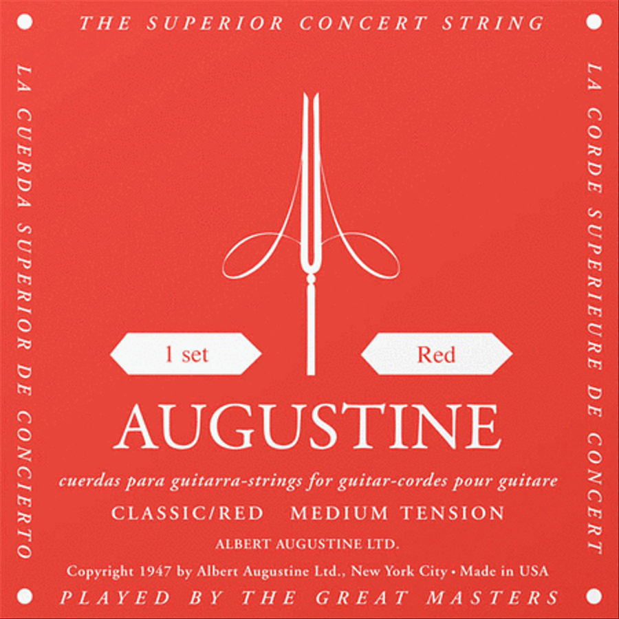 Classic/Red – Medium Tension Nylon Guitar Strings Musical Instruments scores gallery preview page 1