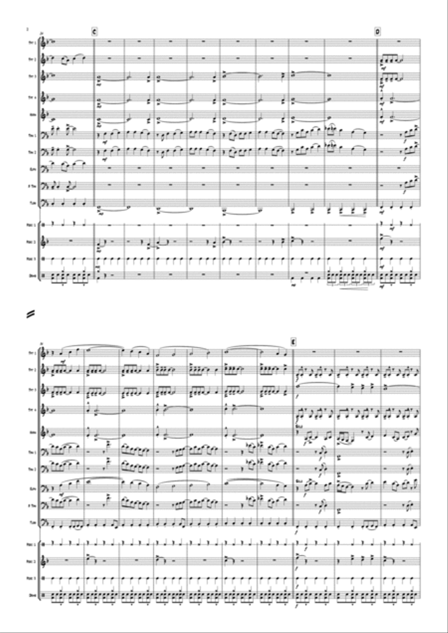 Christmas (baby Please Come Home) Euphonium scores gallery preview page 4