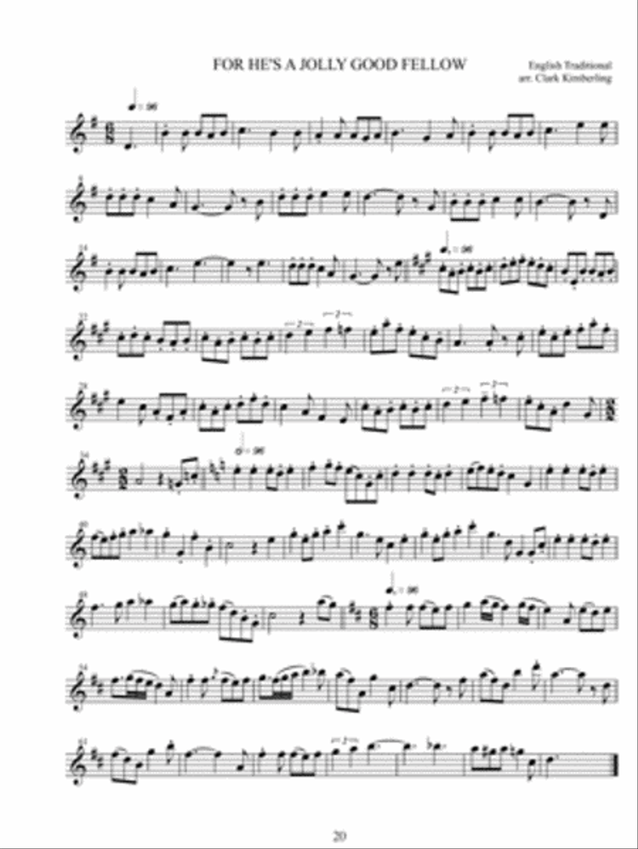 Solos for Soprano Recorder Collection 6: British Melodies Soprano Recorder scores gallery preview page 2