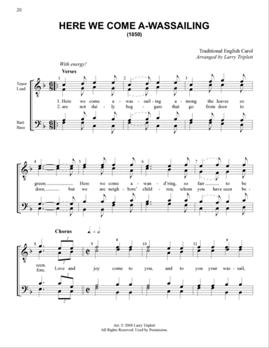 Yuletide Favorites (Volume II) TTBB scores gallery preview page 19