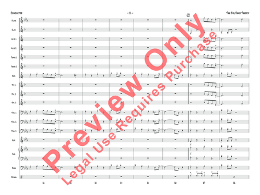 The Big Band Theory The Big Band Theory Jazz Ensemble scores gallery preview page 12