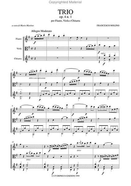 Trio Op. 4 No. 1