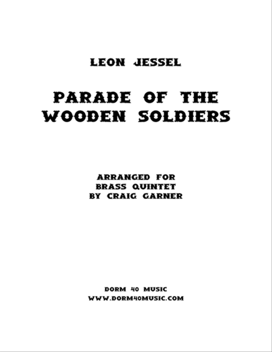 Parade of the Wooden Soldiers Brass Ensemble scores gallery preview page 1