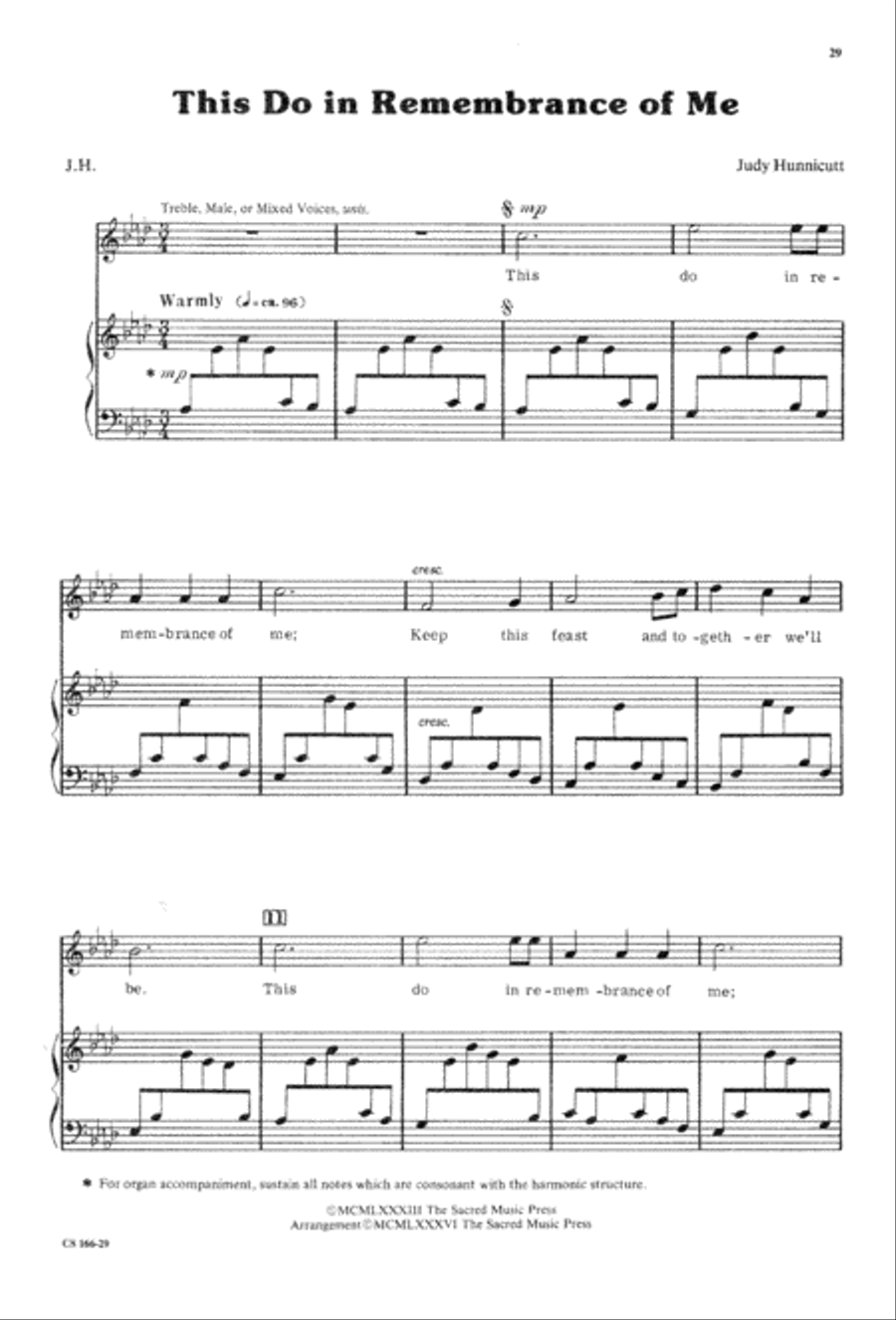 Sacred Anthem Book 3-Part scores gallery preview page 31