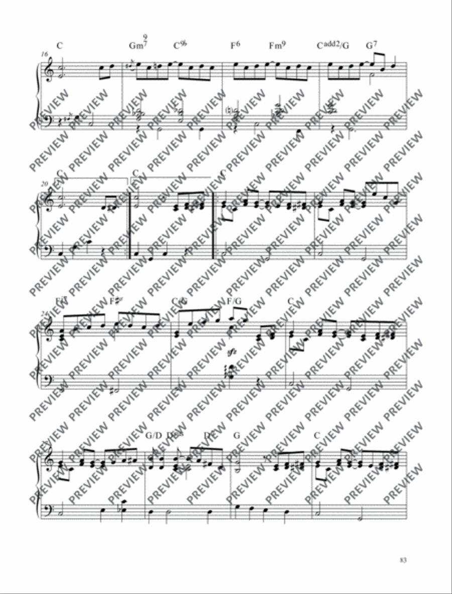 The Entertainer Piano Solo scores gallery preview page 3