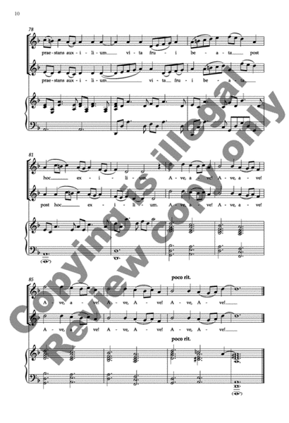 Angelus ad virginem from Enchanted Carols (Choral Score)