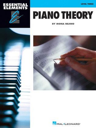 Book cover for Essential Elements Piano Theory – Level 3