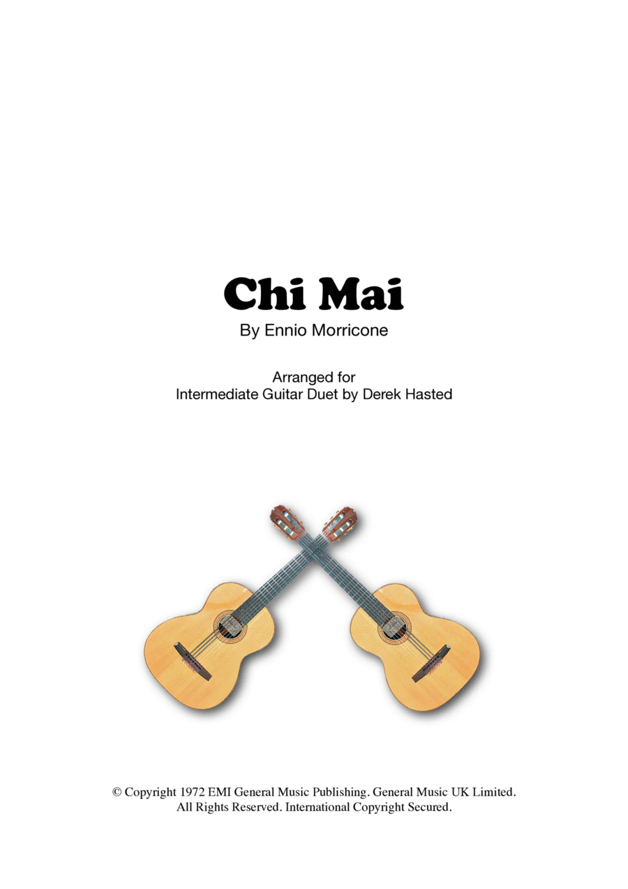 Chi Mai Guitar scores gallery preview page 1