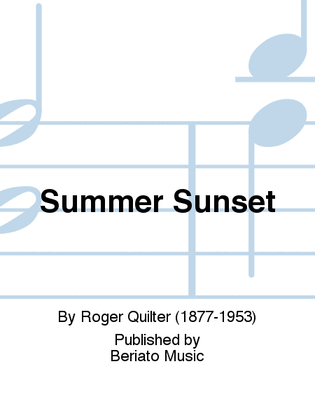 Book cover for Summer Sunset